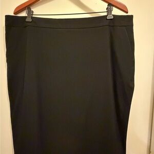 Old Navy Classic Black Pencil Skirt size 16